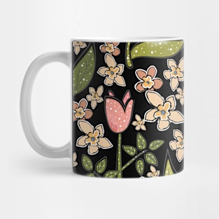 Rose and Tulip Mug